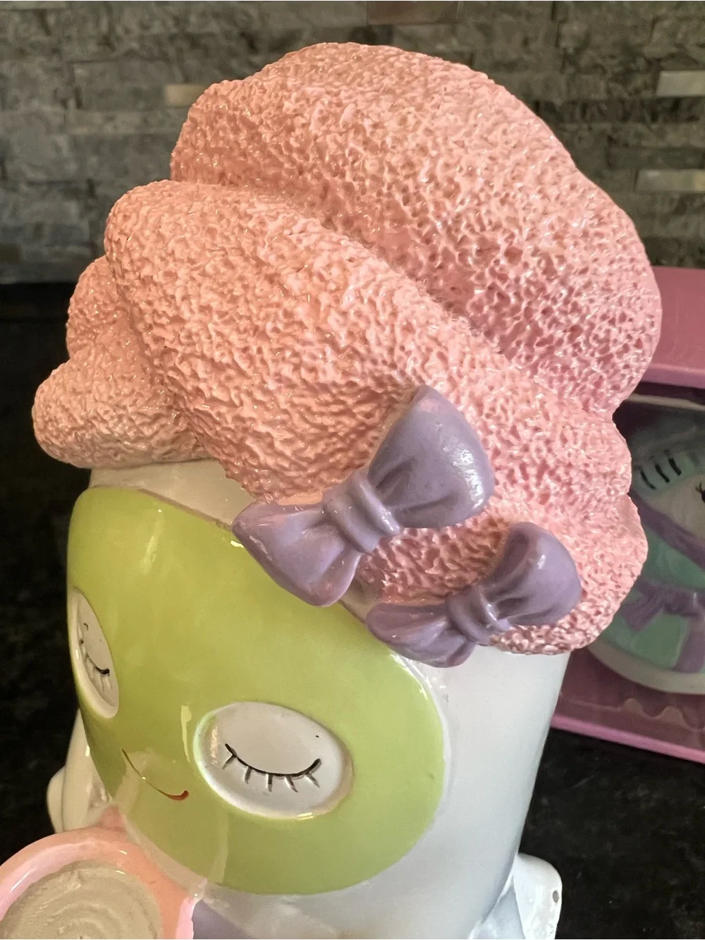 SPA DAY Ghost With Coffee, Towel, Face Mask, Cucumbers & SPA DAY S/P Set-CUTE!!